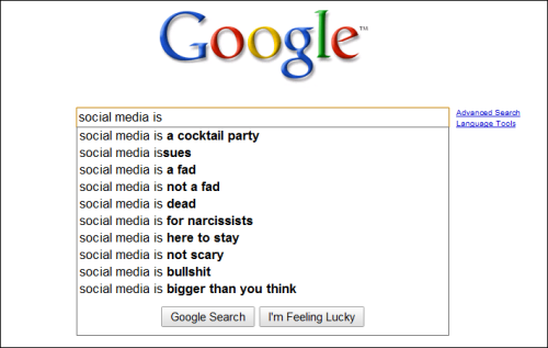 What Google thinks of Social Media, SEO and Advertising: Party, Bullsh*t, Good For You