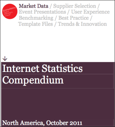 Internet Statistics North America Econsultancy