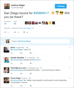 Social Media at Conferences - Twitter