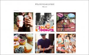 Dunkin' Donuts Valentine's Day Marketing