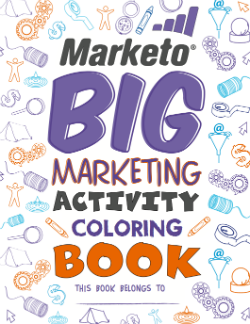 Marketo Big Marketing Activity Coloring Book