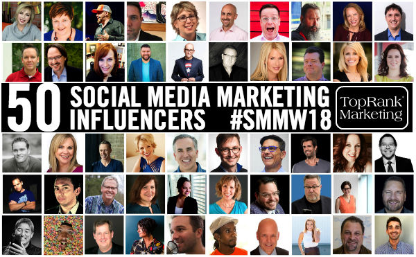 Social Media Marketing Influencers 2018