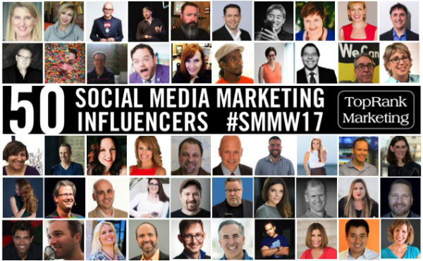 Social Media Marketing Influencers SMMW17