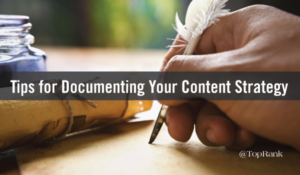 tips-documenting-content-strategy