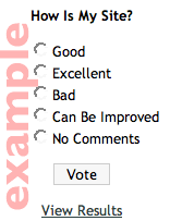 Example Poll