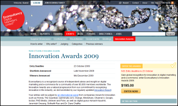 Econsultancy Innovation Awards