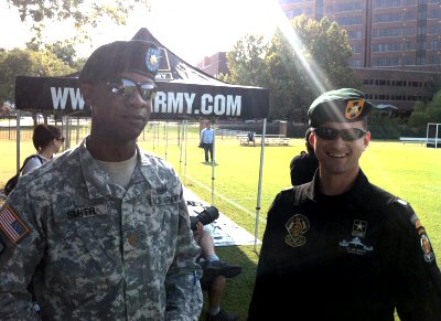 Major Smith & Lt Col Young