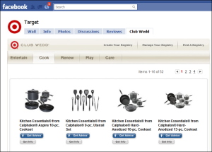 Target Facebook Club Wedd Fan Page