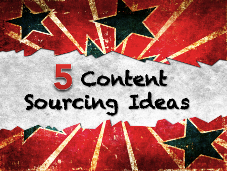 content sourcing ideas