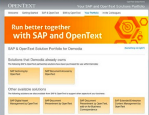 OpenText SAP