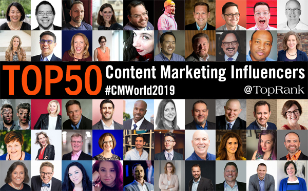 Content Marketing Influencers 2019