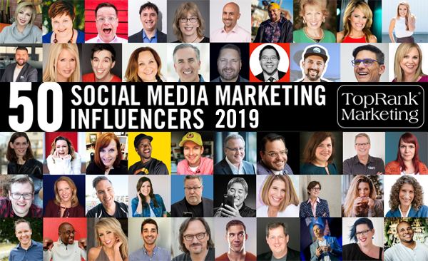 2019 TopRank Marketing Social Media Marketing Influencers