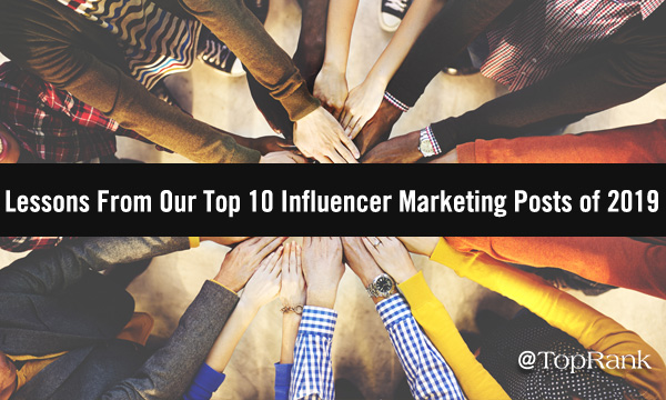 2019 Top 10 Influencer Marketing Holding Hands Image