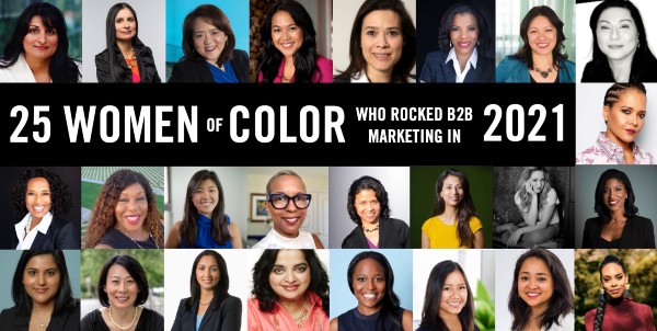25 Women Rocked B2B Marketing 2021