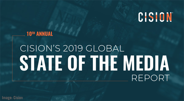 Cision 2019 Global State of the Media Report Image