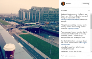 HubSpot Company Culture on Instagram
