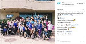 SAP Company Culture on Instagram