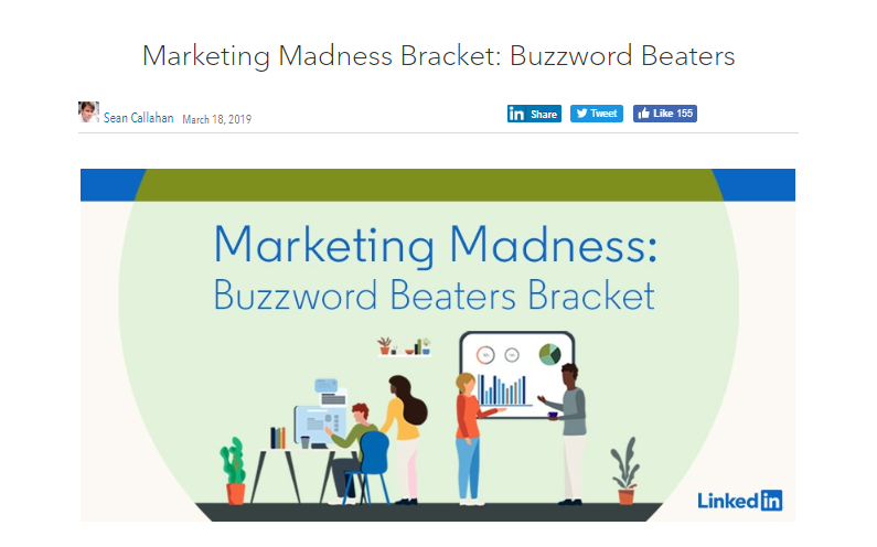 LinkedIn Marketing Buzzwords