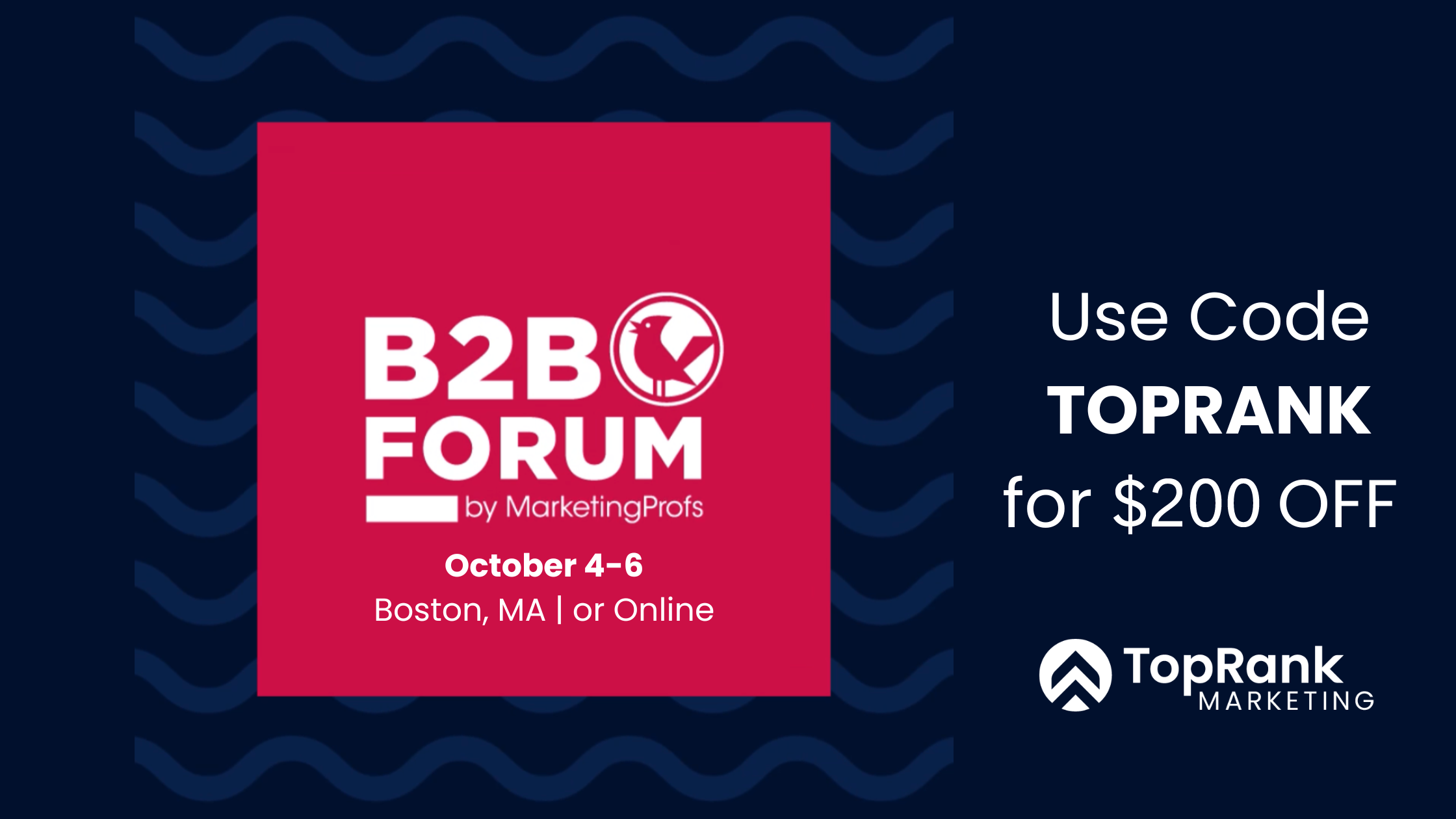 MarketingProfs B2B Forum 2023 Discount Code Image