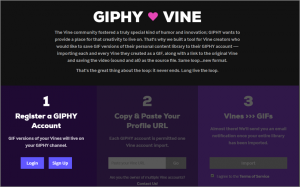 GIPHY's Vine Converter
