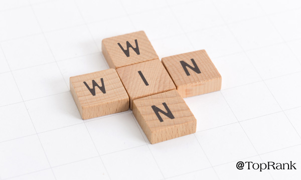 Win-win Scrabble tiles image.