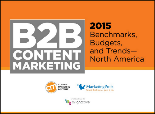 2015 B2B Content Marketing Benchmarks, Budgets and Trends - North America