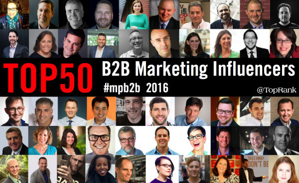 b2b marketing influencers
