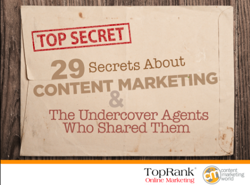 content marketing secrets