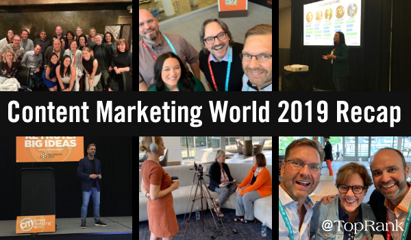 Content Marketing World 2019 Recap