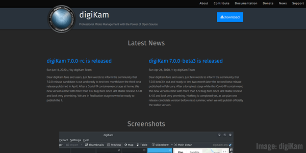 digiKam Screenshot