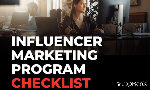 B2B influencer marketing program checklist image