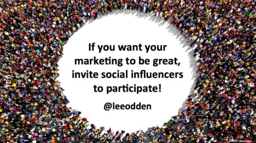 If You Want Your Marketing to Be Great, Ask Social Influencers to Participate.