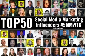 SMMW16 Influencers Social Media Marketing Speakers