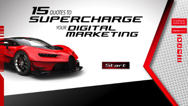 Supercharge Digital Marketing Infographic